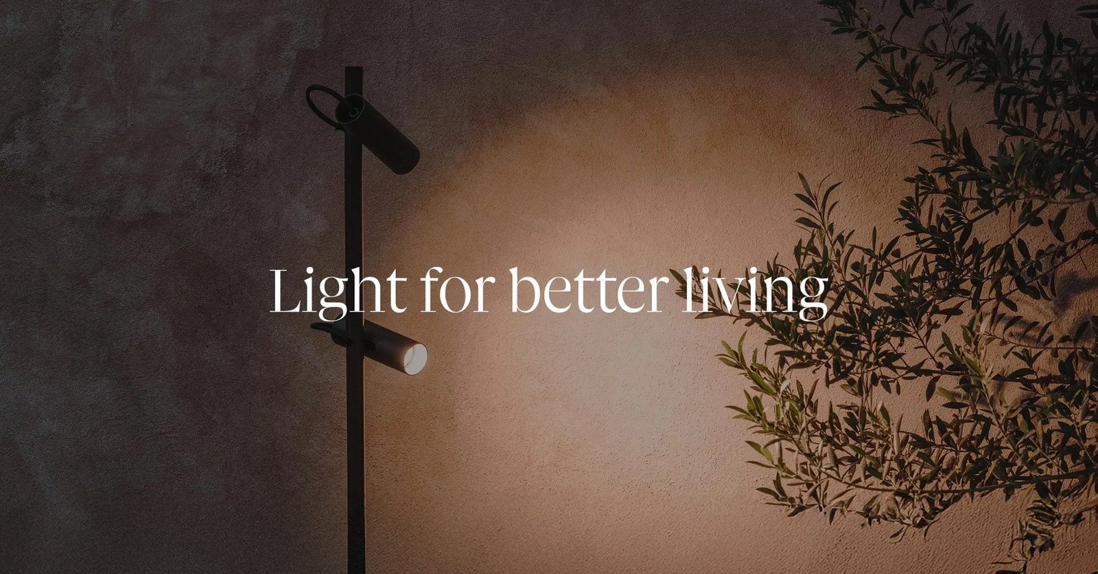 Dirección de arte para LedsC4 con tagline Light for Better Living