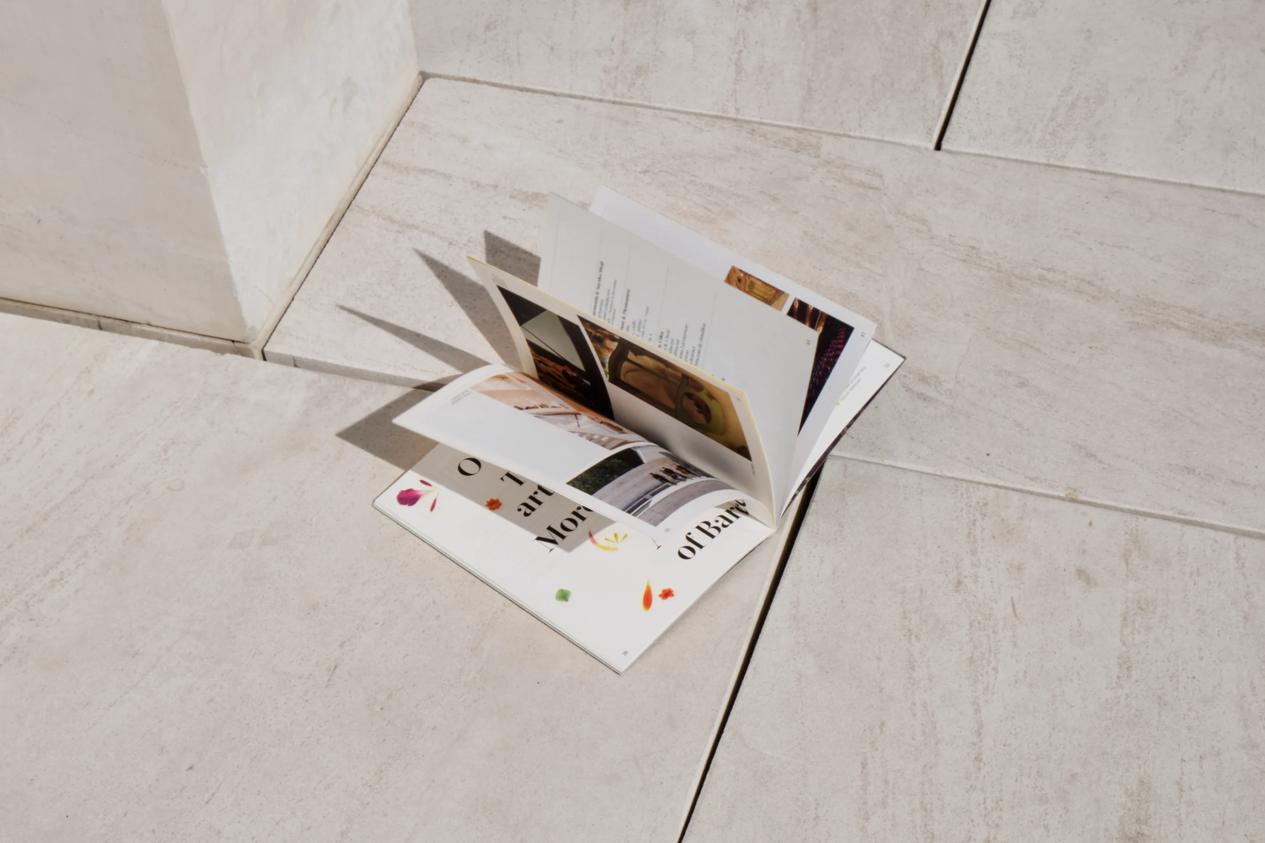 Catálogo Barcelona Obertura 24-25 en un plano artístico de su diseño editorial cultural